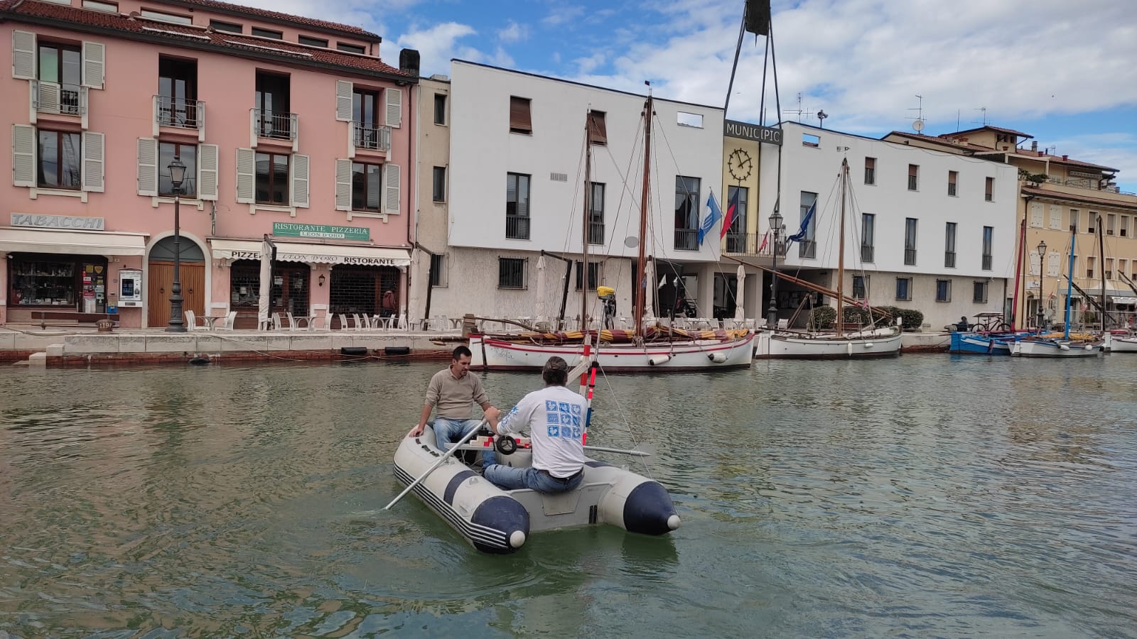 Acquisizione dati in alveo e controllo sponde