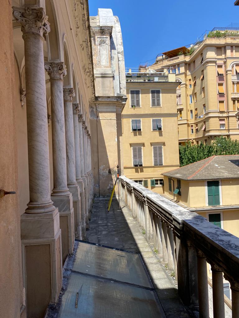 Rilievo architettonico su edificio storico